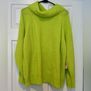 NWT Superdown Open-Back Sweater